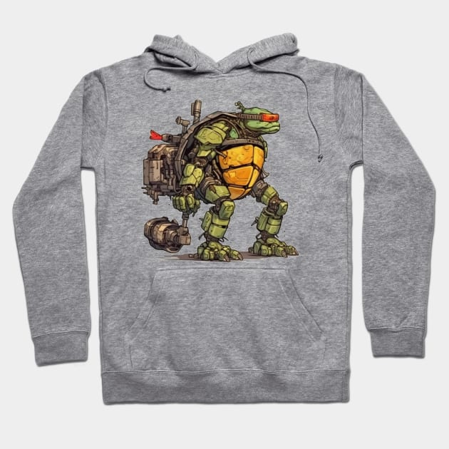 Mecha The Teenage Mutant Ninja Turtles Hoodie by gblackid